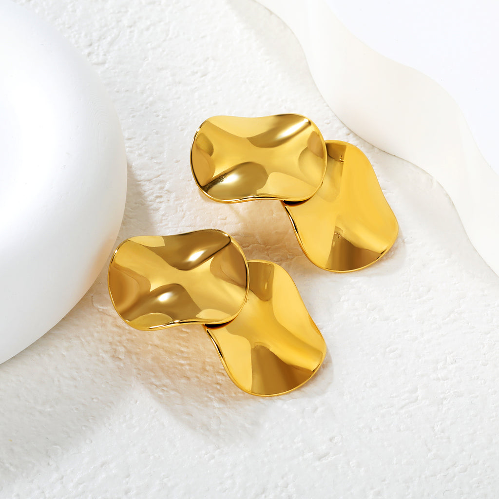 Aretes Dos Ondas