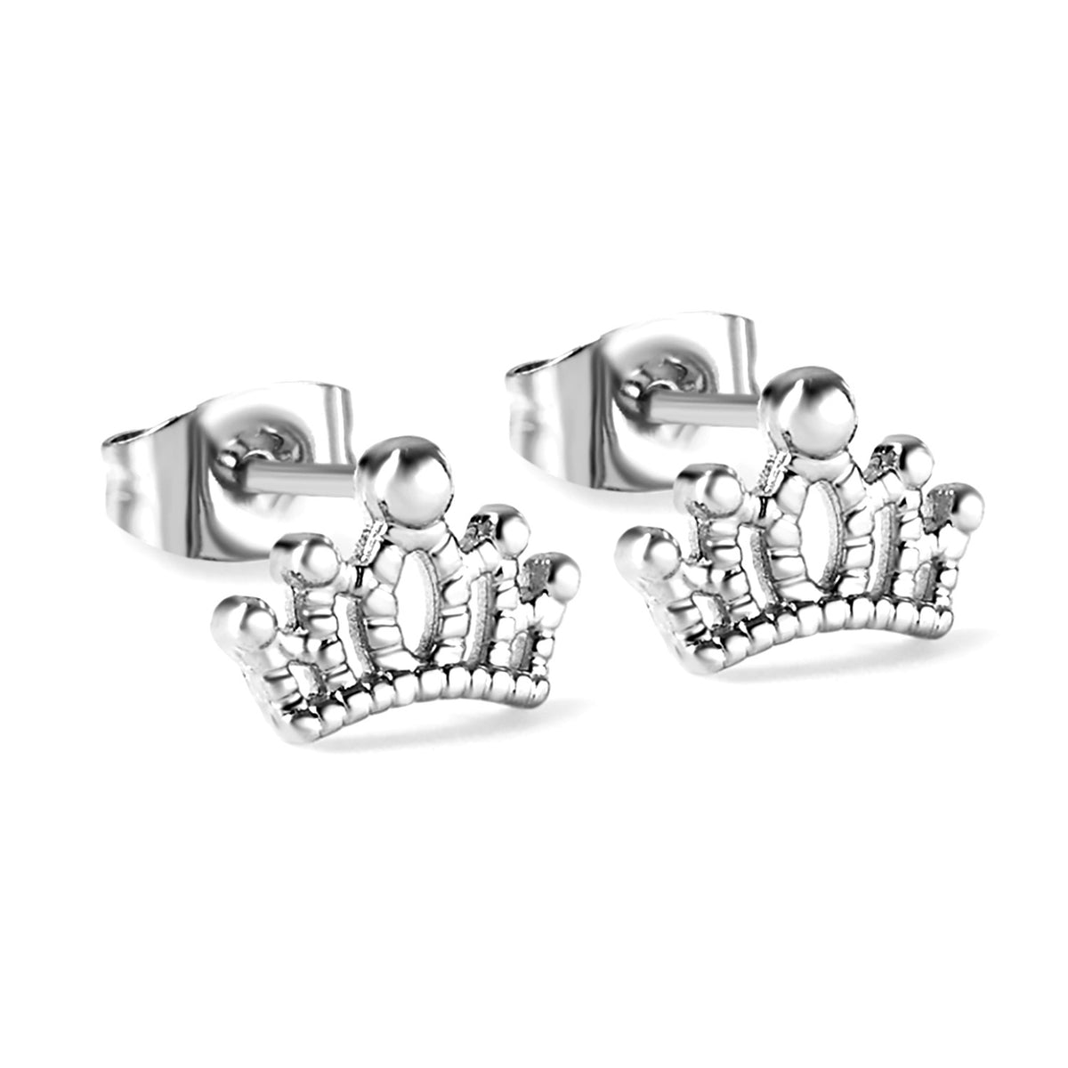 Aretes Coronita con Circonias