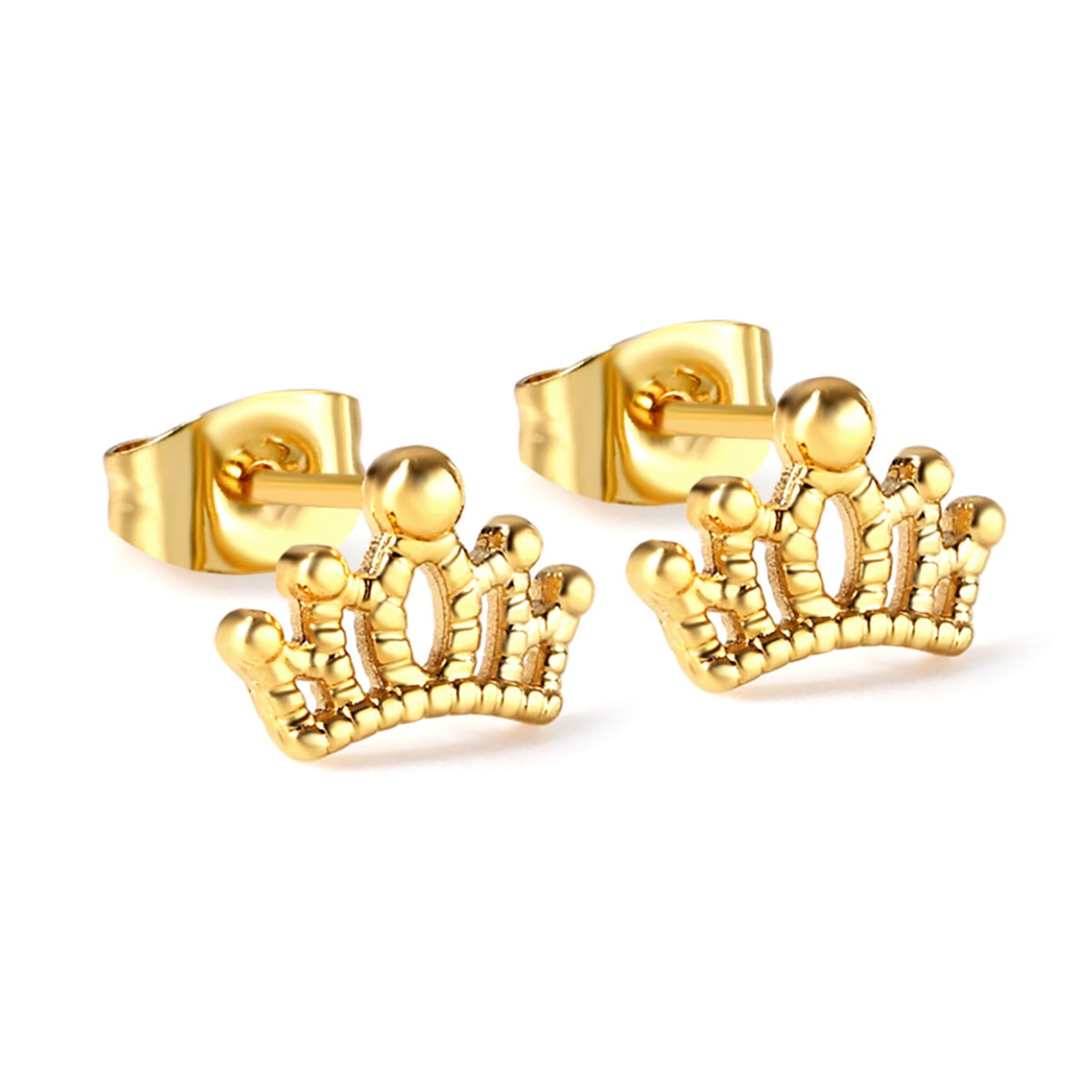 Aretes Coronita con Circonias