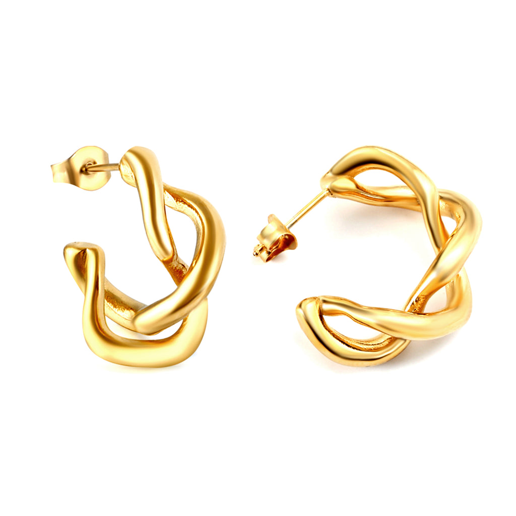 Aretes Enredados