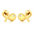 Aretes Pecesito con Circonia