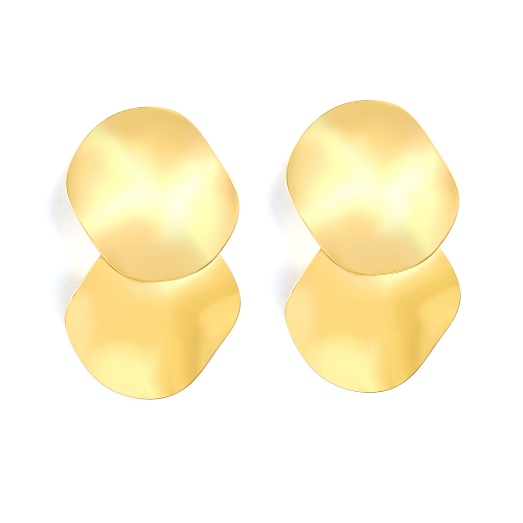 Aretes Dos Ondas