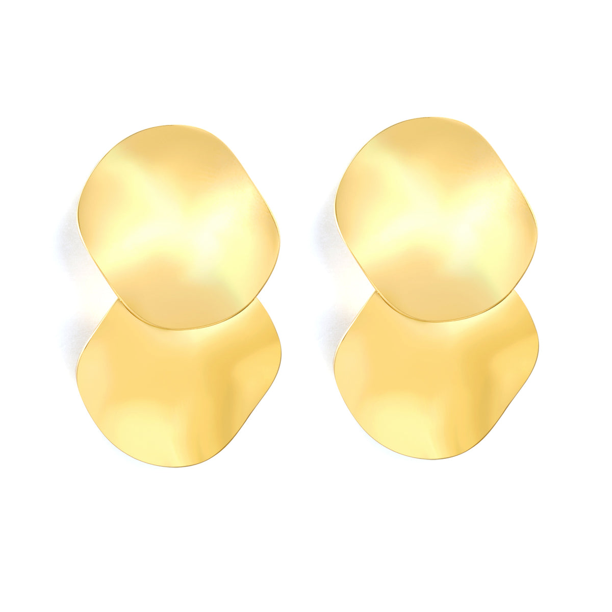Aretes Dos Ondas