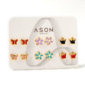 Aretes Mini Esmaltados