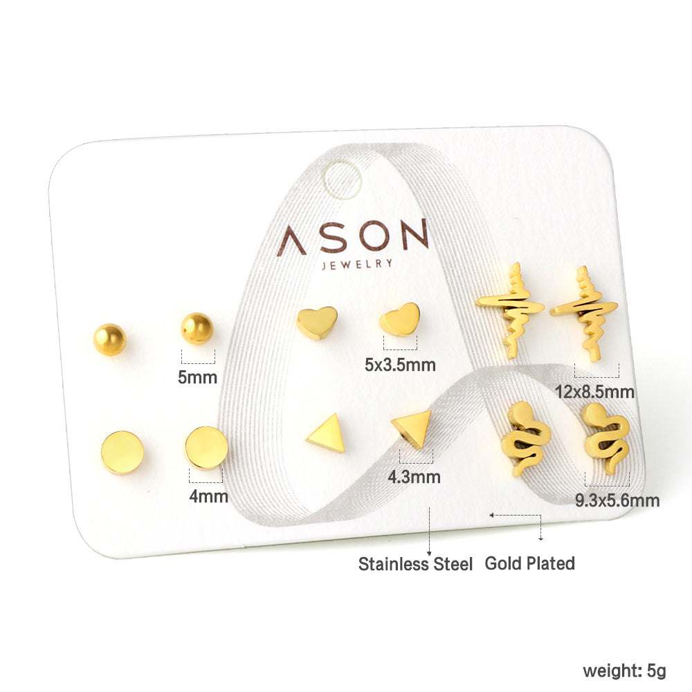 Aretes Mini Dorados