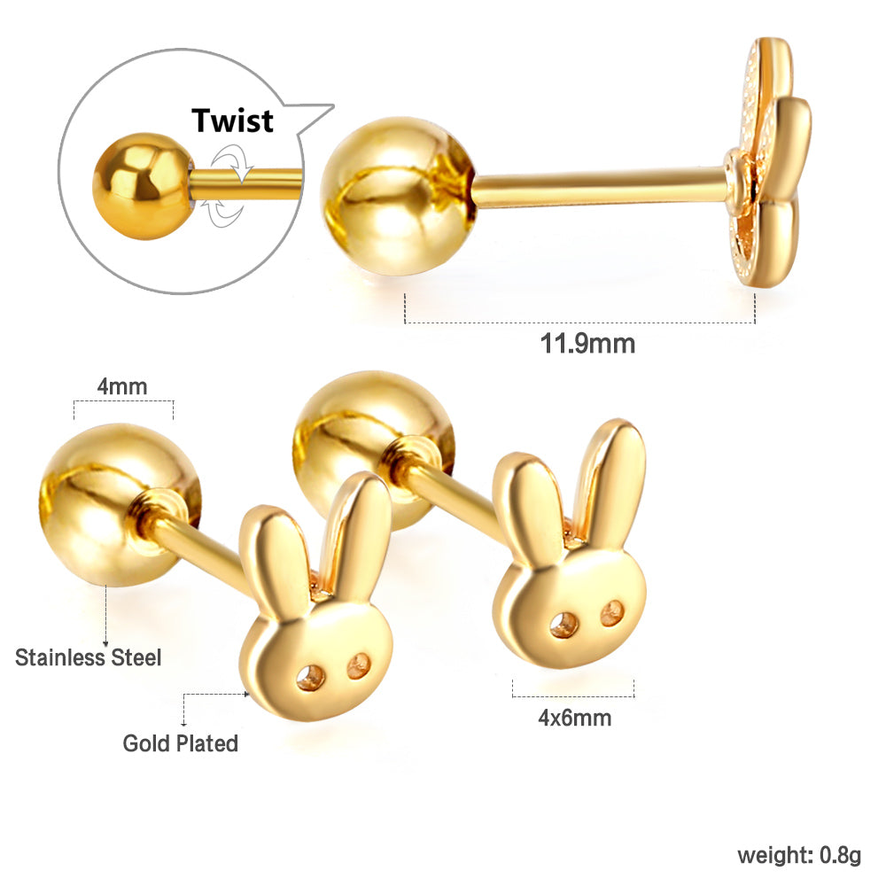 Aretes Conejito