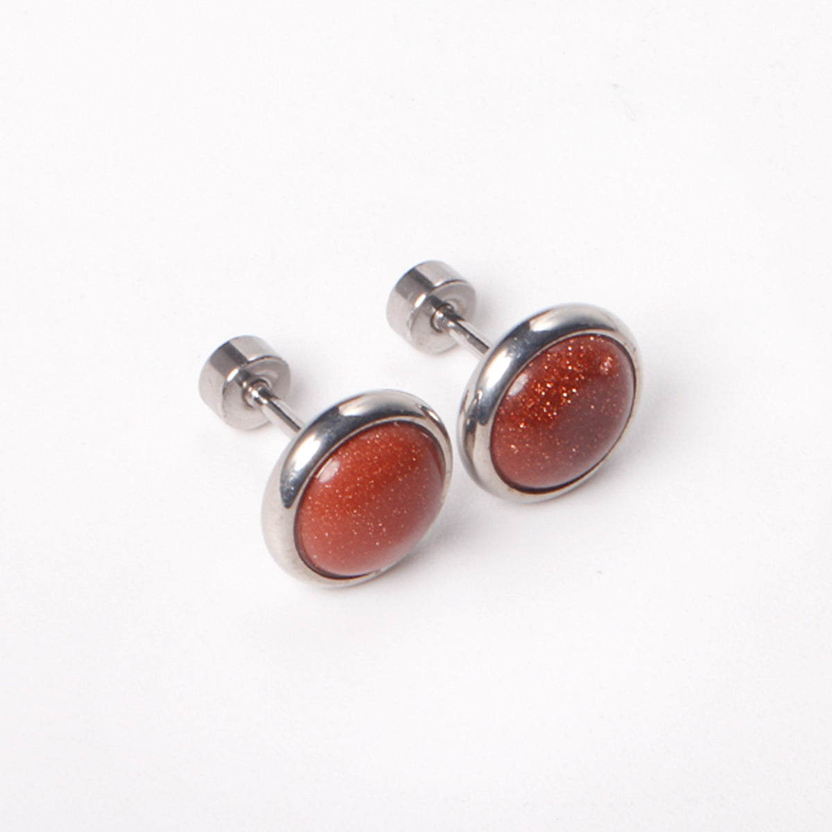 Aretes Piedras Colores