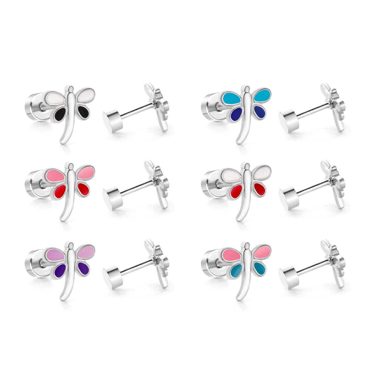 Aretes Libelula