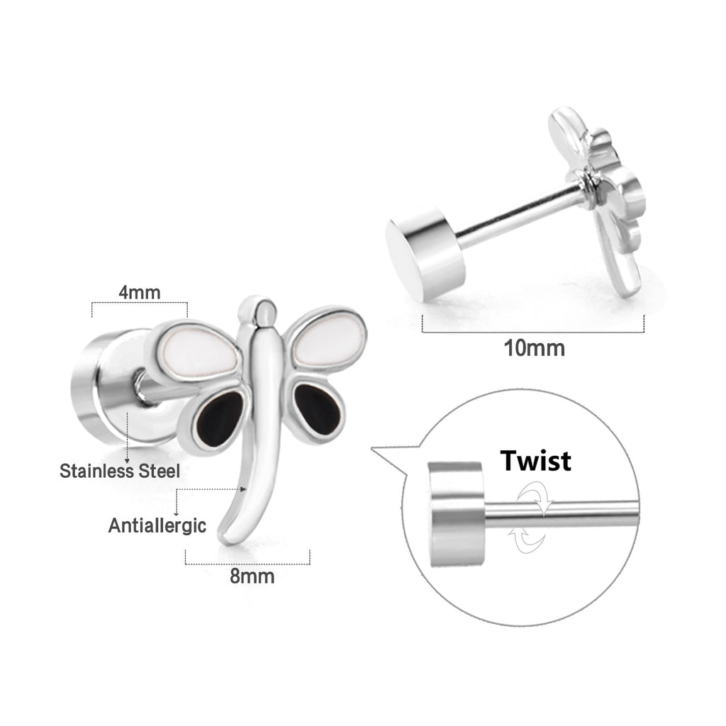 Aretes Libelula