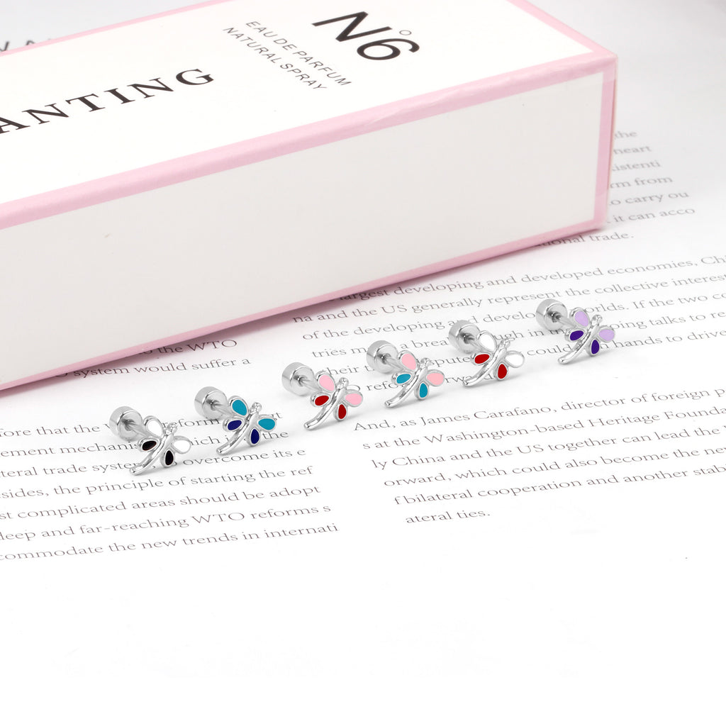 Aretes Libelula