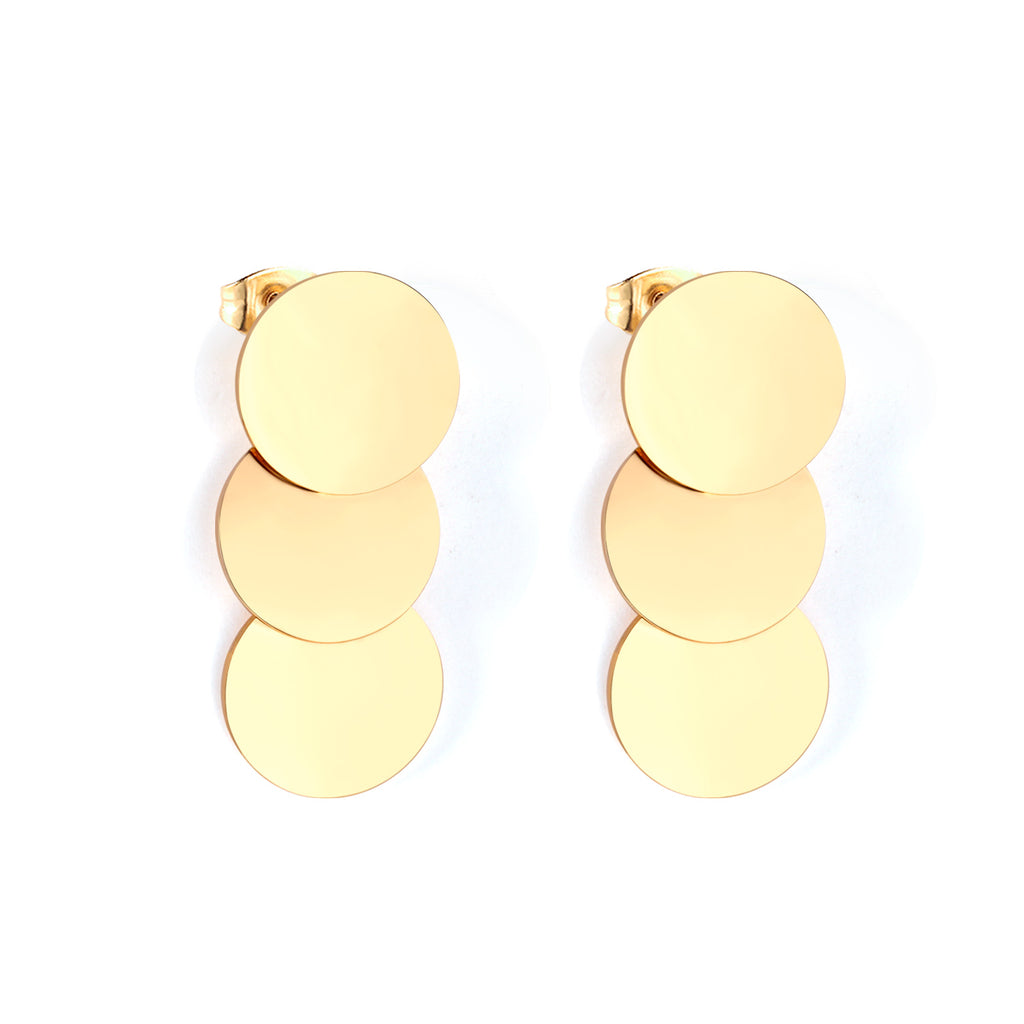 Aretes Circulos Colgantes