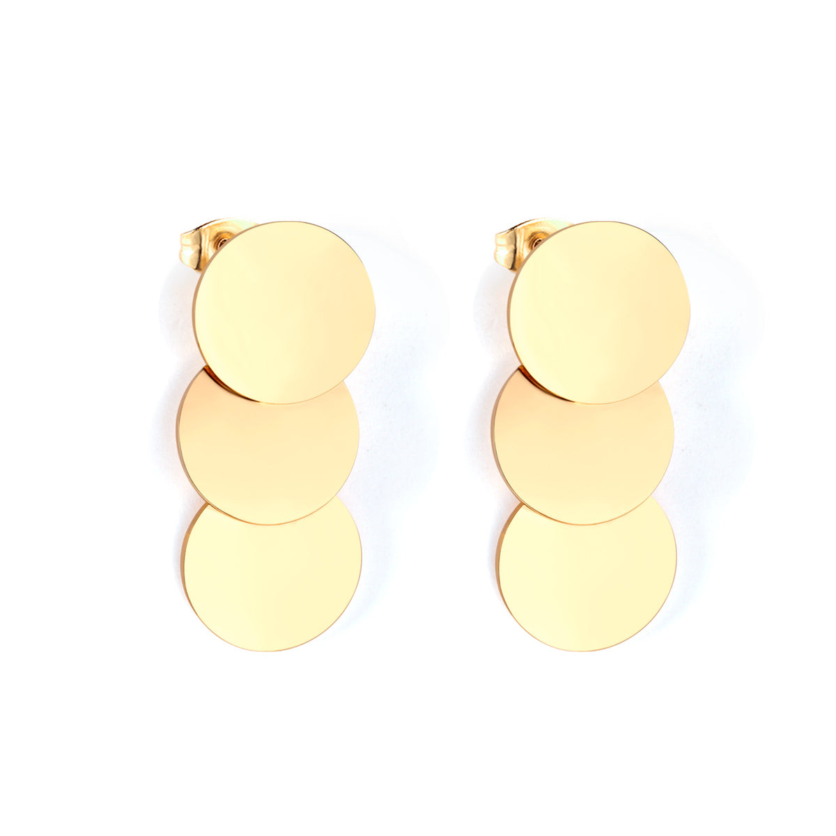 Aretes Circulos Colgantes