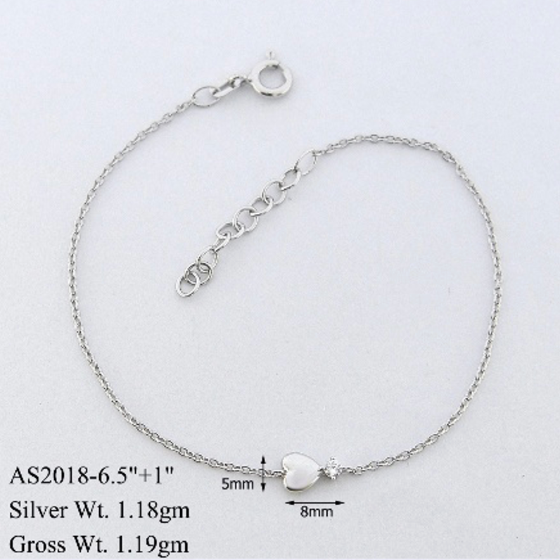 Pulsera Corazón Destello