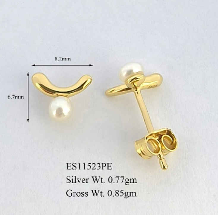 Aretes Arco Perla