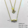 Collar Esferas Pavé