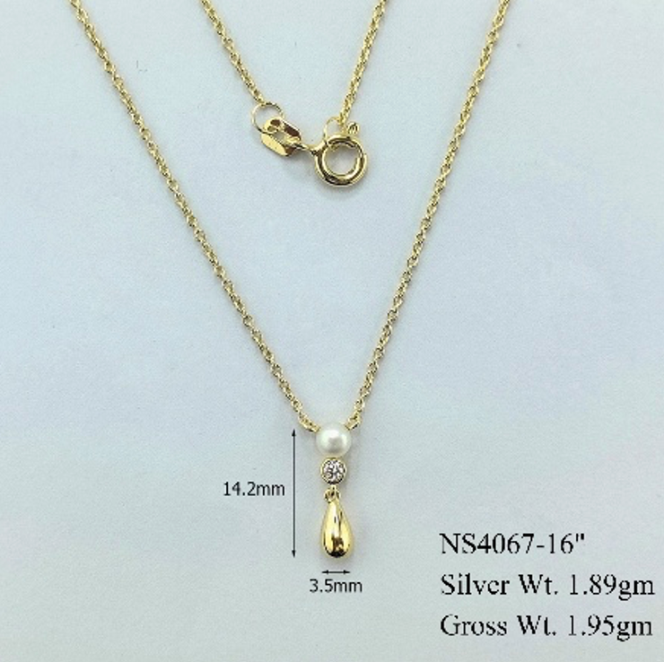 Collar Gota Perla