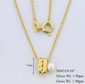 Collar Barra Perla