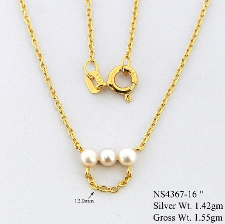 Collar Trío Perla
